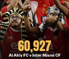 世俱杯首轮观众超55万：巴黎vs马竞8万 梅西&amp;皇马超6万 2场仅数千